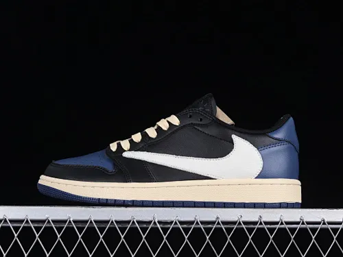 All categories Air Jordan Jordan series basketball shoes Air Jordan 1 Low Travis Scott x Air Jordan 1 AJ1 Joe 1 Overhook low-top basketball shoes DM7866-041